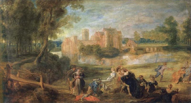 Peter Paul Rubens Castle Park oil painting picture